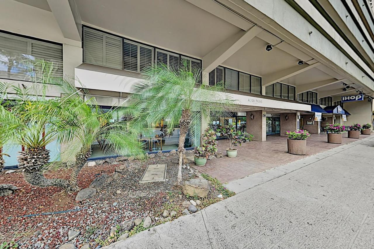Apartament Aqua Palms Waikiki Ocean View Lanai Parking Included Honolulu Zewnętrze zdjęcie