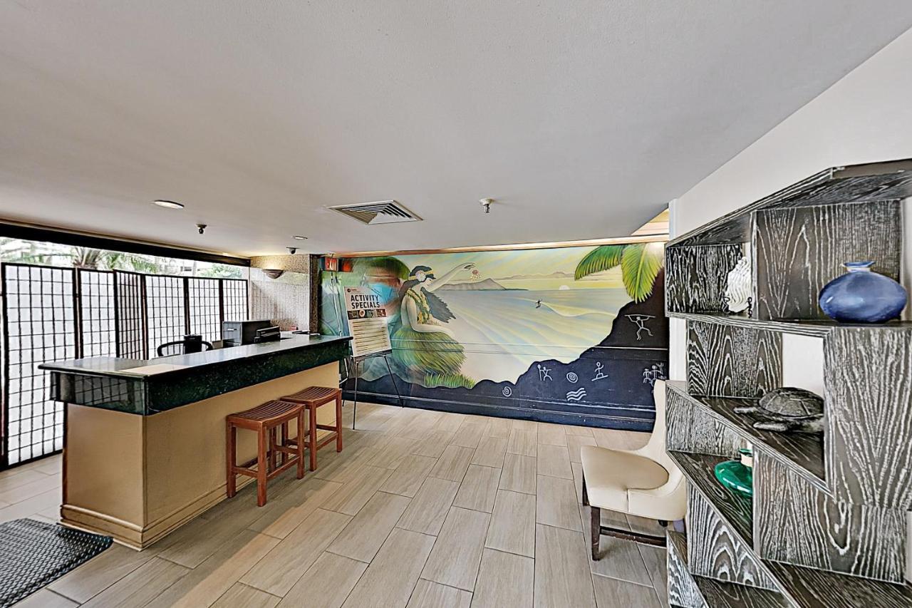Apartament Aqua Palms Waikiki Ocean View Lanai Parking Included Honolulu Zewnętrze zdjęcie