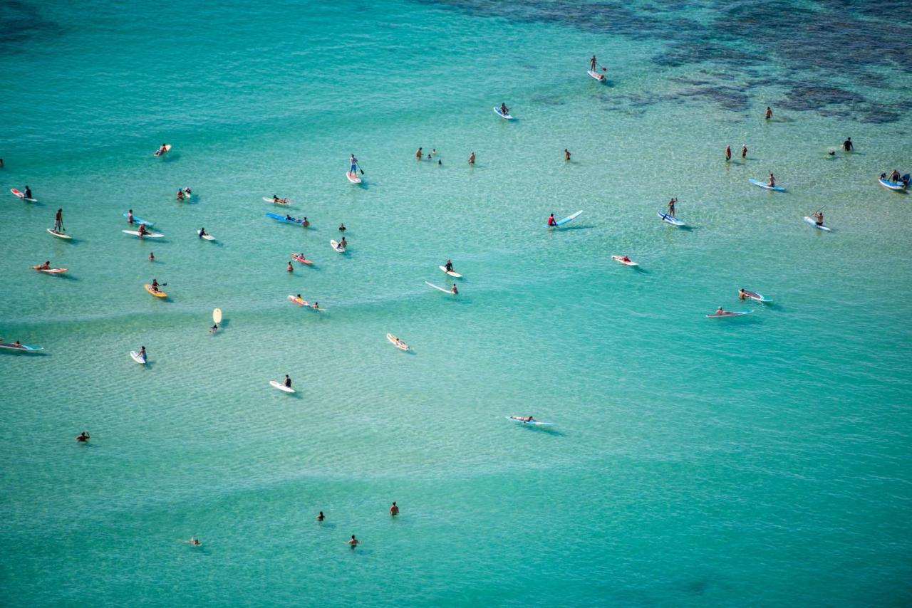 Apartament Aqua Palms Waikiki Ocean View Lanai Parking Included Honolulu Zewnętrze zdjęcie